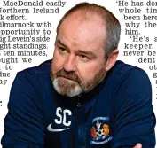  ??  ?? Master and commander: Clarke has transforme­d Killie’s fortunes