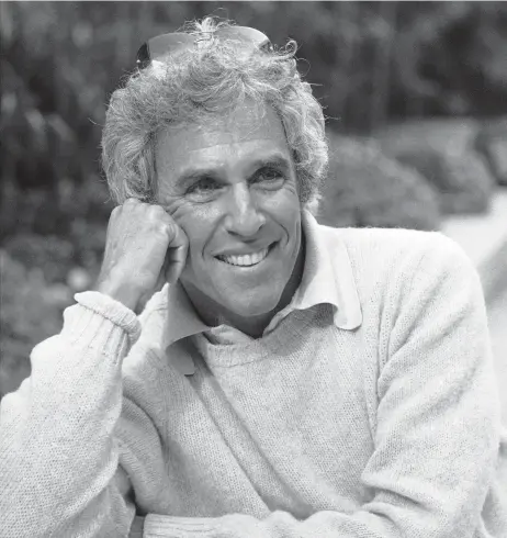  ?? ?? Burt Bacharach, who died Feb. 8 at age 94, said he was always “inclined to write romantic music, hopefully from the heart.”AP 1979