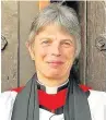  ??  ?? ●●The Rev Cherry Vann, Archdeacon of Rochdale