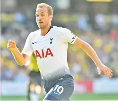  ??  ?? Tottenham striker Harry Kane has looked fatigued in the opening weeks of the season.