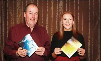  ??  ?? Pictured at Slimminhg World in the Amber Springs hotel, Declan Murray, Ballyfad with his daughter,