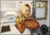  ?? SUBMITTED ?? Stacy Donnellly of Cute as Cake bakery in New York is the pie consultant for “Waitress.”