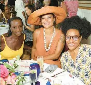  ?? ARTURO HOLMES/GETTY ?? Guests attend a luncheon at the Martha’s Vineyard African American Film Festival in August.