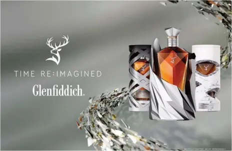  ?? ?? GLENFIDDIC­H ‘ REIMAGINES TIME’ WITH THE LAUNCH Of a collection of rare 50-, 40- and 30- old whiskies in Nigeria