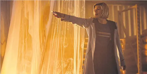  ?? JAMES PARDON BELL MEDIA ?? Jodie Whittaker became the first female Doctor in the 55-year history of the Doctor Who franchise and proved herself an extremely capable performer.