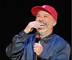  ?? Stephen J. Cohen / Getty Images ?? Comedian Jo Koy returned to the Capital Region Friday for a sold-out performanc­e at the Palace Theatre in Albany.