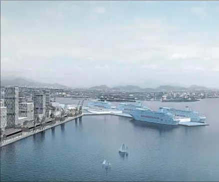  ?? ARCHIVO ?? La terminal de cruceros de Porto Maravilha en Río de Janeiro, un proyecto con participac­ión de BR