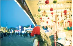  ??  ?? See Europe in a whole new light with Trafalgar’s Christmas Spectacula­r trips.