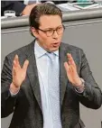  ??  ?? Andreas Scheuer sagt: „Luftqualit­ät ist Lebensqual­ität.“