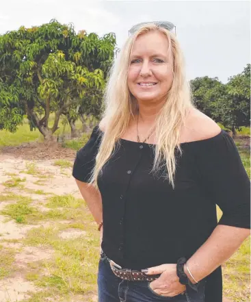  ??  ?? NEW SKILLS: Far North Queensland Agricultur­e Workforce manager Leanne Kruss.