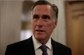  ?? Anna Moneymaker/Getty Images ?? Sen. Mitt Romney