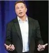  ??  ?? Tesla-Chef Elon Musk sorgt für Aufregung. Foto: Sette/dpa