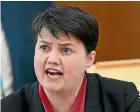  ??  ?? Ruth Davidson