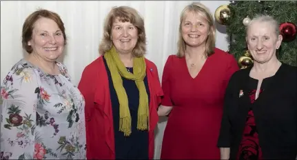  ??  ?? Roisin Byrne, Geraldine Doyle, Sinéad McSweeney and Catherine D’Arcy.