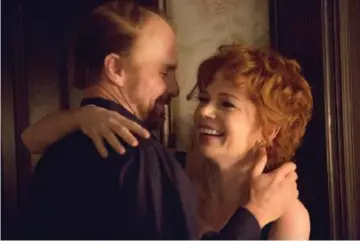  ??  ?? (Left) Sam Rockwell as Bob Fosse and Michelle Williams as Gwen Verdon in FX’s ‘Fosse/Verdon’. • Gwen Verdon, Nicole Fosse and Bob Fosse during Nicole’s Grecian-themed ninth birthday celebratio­n. — Photos by Verdon Fosse Legacy LLC