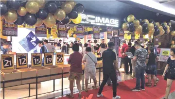 Pc Image Holds Grand Opening Sale At Boulevard Shopping Mall Miri Pressreader