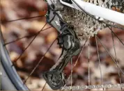  ?? ?? Un dérailleur Shimano XT sur un VTT dans cette gamme de prix, c’est plutôt une belle surprise !