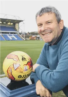  ??  ?? Paul Starr at the Posh ground