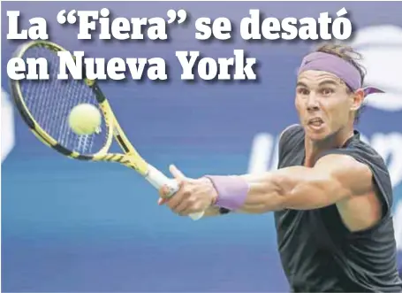  ?? |GETTY ?? Nadal venció en un partido emocionant­e