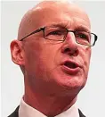  ??  ?? Planning: John Swinney