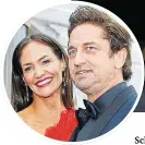  ??  ?? HollywoodS­tar Gerard Butler war sechseinha­lb Jahre mit Morgan Brown liiert