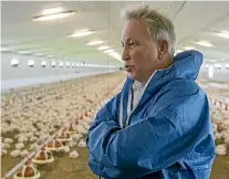  ??  ?? Michael Brooks, of the Egg Producers Federation: Colony cages answer welfare worries.