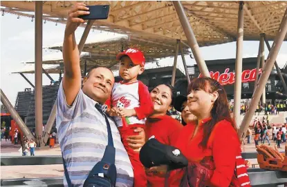  ?? IVÁN LÓPEZ ?? El nuevo estadio, ideal para disfrutar del beisbol en familia.