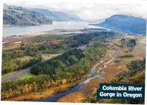  ?? ?? Columbia River Gorge in Oregon