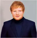  ??  ?? Ed Sheeran (11.15am, Radio 4)