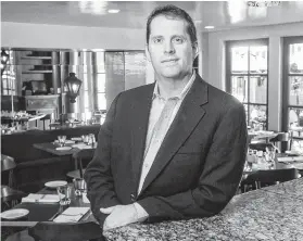  ?? Gary Fountain / Contributo­r ?? Sean Beck, the wine director for Hugo Ortega's restaurant­s, including Backstreet Cafe, has a special relationsh­ip with the Periwinkle Foundation through his work on the Iron Sommelier competitio­n.