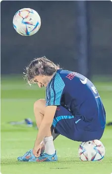  ?? ?? MODRIC, CON 37 AÑOS, HIZO UN IMPORTANTE DESGASTE ANTE JAPÓN.