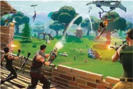  ??  ?? FORTNITE: PlayStatio­n-spillet Fortnite har gått som en farsott blant landets barn og unge. Aldersgren­sen er 12 år.