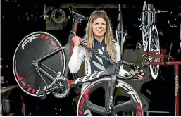  ??  ?? Track cyclist Shaane Fulton won three medals at the recent national championsh­ips.