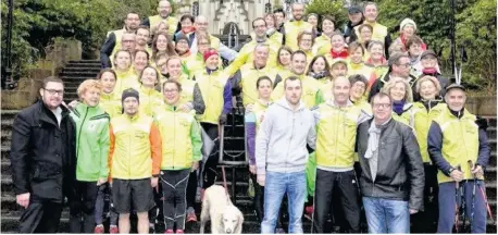  ??  ?? Une nouvelle tenue pour les sportifs de Bagnoles Oxygène.