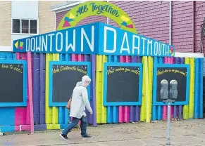  ?? — THE CANADIAN PRESS ?? Across the harbour from downtown Halifax, a number of hip cafés, trendy bars and other independen­t businesses have brought new life to downtown Dartmouth, N.S.