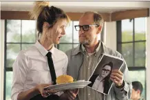  ?? WILSON WEBB/20TH CENTURY FOX FILM ?? Laura Dern stars with Woody Harrelson in Wilson, a movie that suffers from a lack of backstory.