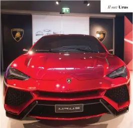  ?? ?? Il suv Urus