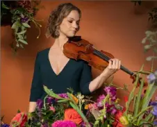  ?? OJ Slaughter ?? Violinist Hilary Hahn performs with the PSO over the weekend.