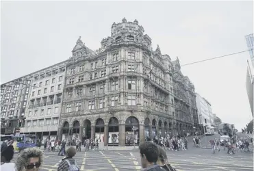  ??  ?? 0 The empty Jenners department store has the floorspace and potential to become a festival venue