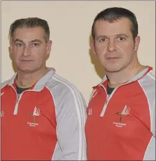  ??  ?? Louth minor managers Tom Rooney and Malcolm McDonnell.