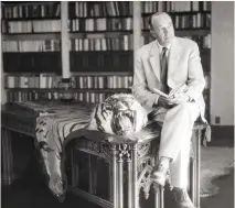  ?? ?? Edgar Rice Burroughs at home in Tarzana