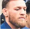  ??  ?? CHARGES Conor Mcgregor