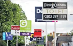  ??  ?? Property investors have been hit by extra stamp duty and tighter rules on tax relief