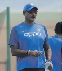  ?? AP ?? Ravi Shastri has a two-year contract to continue as coach after being backed by India captain Virat Kohli