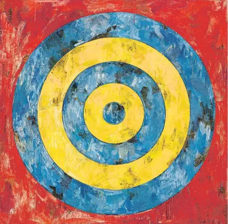  ?? PAINTING-EASEL / ROYAL ACADEMY LONDON ?? Royal Academy de Londres. Diana, 1974, de Jasper Johns