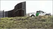  ?? ERIC GAY/AP 2016 ?? The $788 billion measure includes $1.6 billion to kick-start President Trump’s barrier along the U.S.-Mexico border.