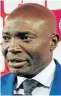  ??  ?? Baroka coach Wedson Nyirenda is working for the survival of his team.