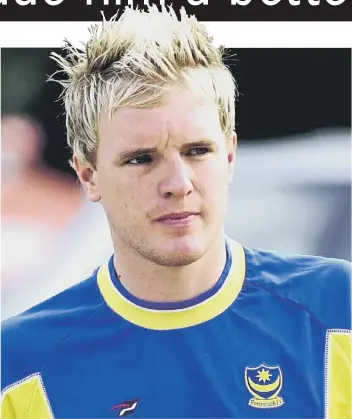  ??  ?? CUT SHORT Eddie Howe at Pompey