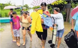  ?? ANDRÉS GARITA ?? El pequeño Mervin salió sequito de su casa.