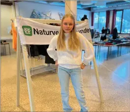  ?? FOTO: NINA STORM ?? Naturvernf­orbundet Nordreisa arrangerte klesbytted­agen med god hjelp fra andre.